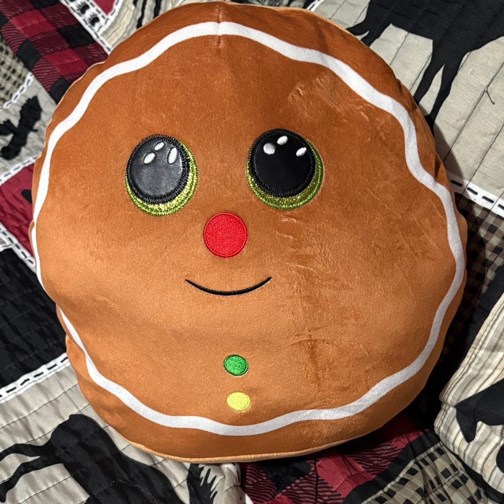 Ty Brown Plush with Red Heart Tag